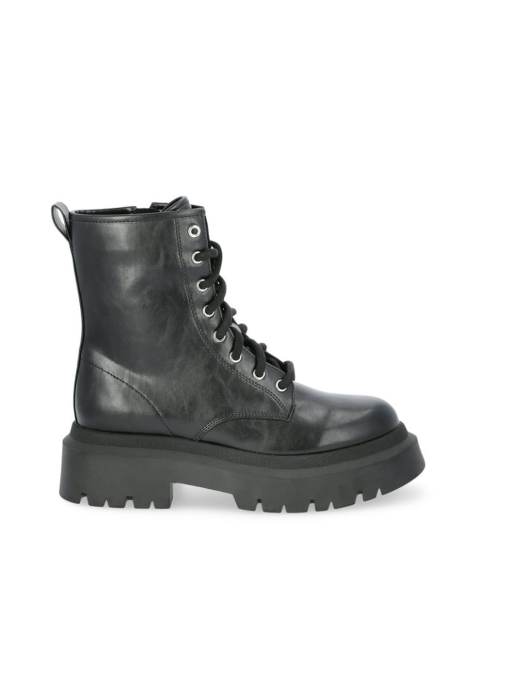 NWOT No Boundaries Women's Lug Sole Combat Boots Sz 7.5 - Picture 2 of 7